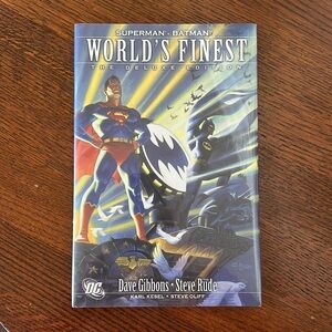 BRAND NEW Superman Batman World’s Finest Deluxe Edition DC Comics 2008 Hardcover